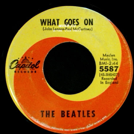 The Beatles - What Goes On (John Lennon-Paul Mccartney) / Nowhere Man side A