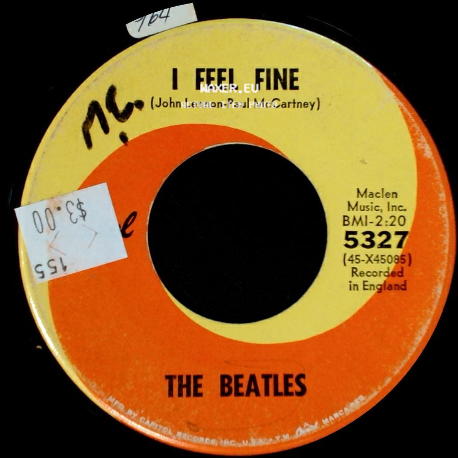 The Beatles - She's A Woman / I Feel Fine side B