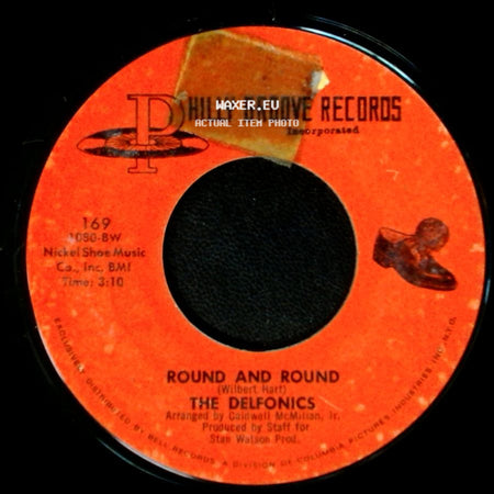 The Delfonics - Walk Right Up To The Sun / Round And Round side B