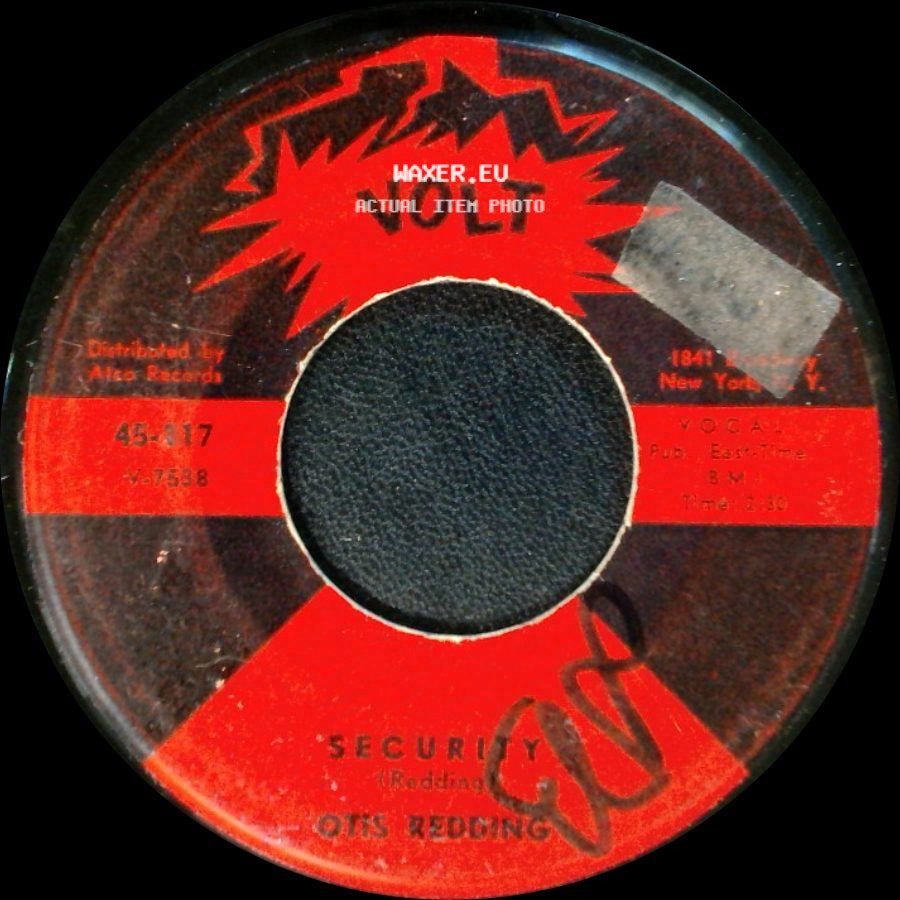Otis Redding - I Want To Thank You / Security side B