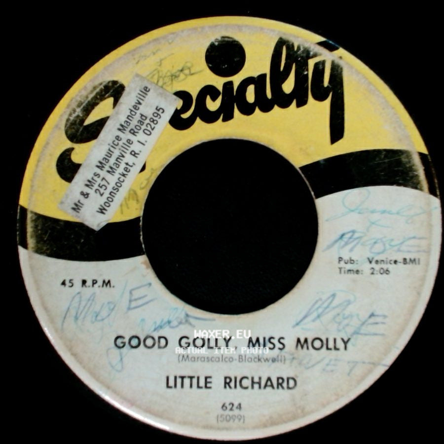Little Richard - Good Golly, Miss Molly / Hey-Hey-Hey-Hey side A