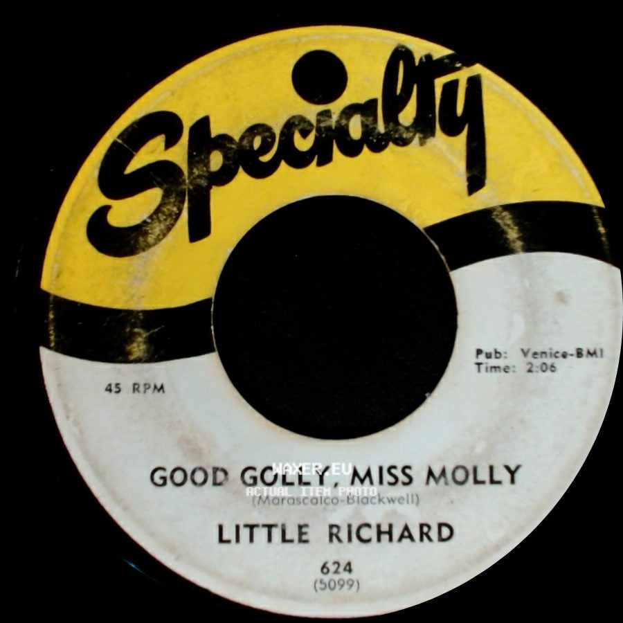 Little Richard - Hey-Hey-Hey-Hey / Good Golly, Miss Molly side B