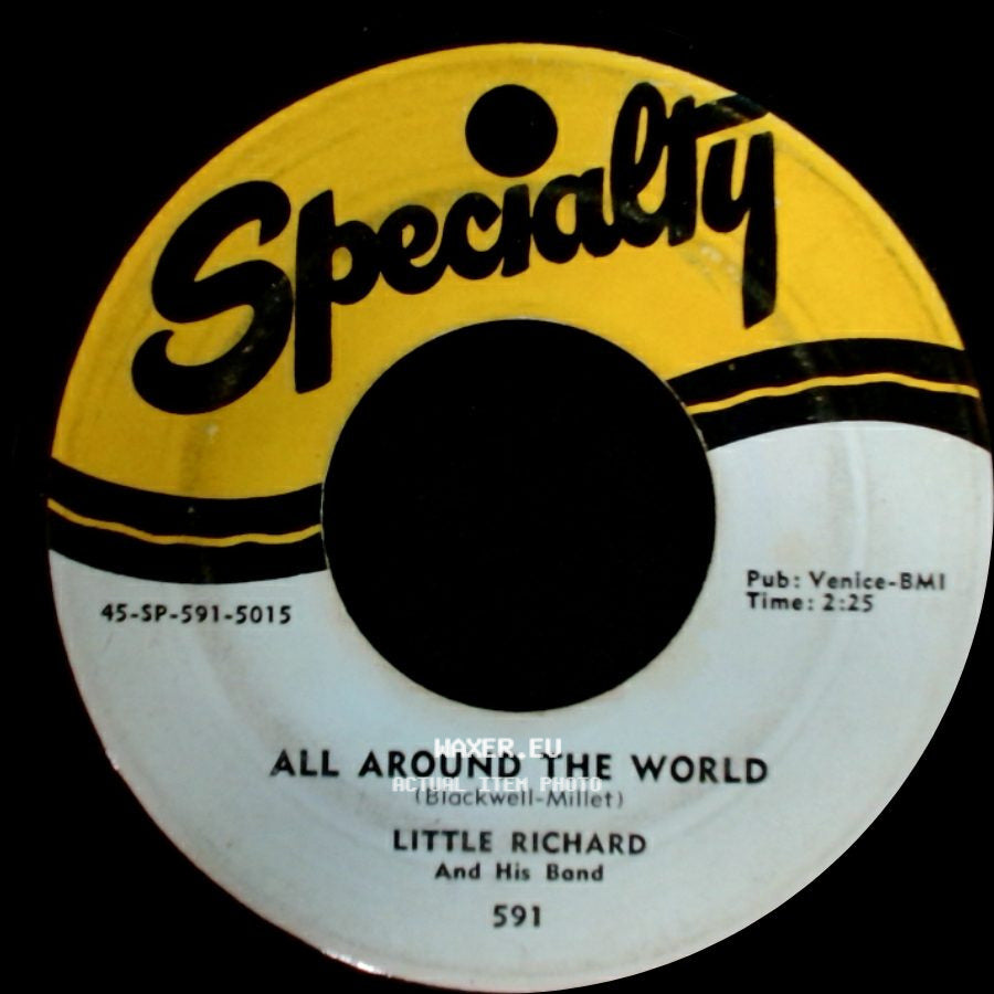 Little Richard And His Band - All Around The World / The Girl Can't Help It side A