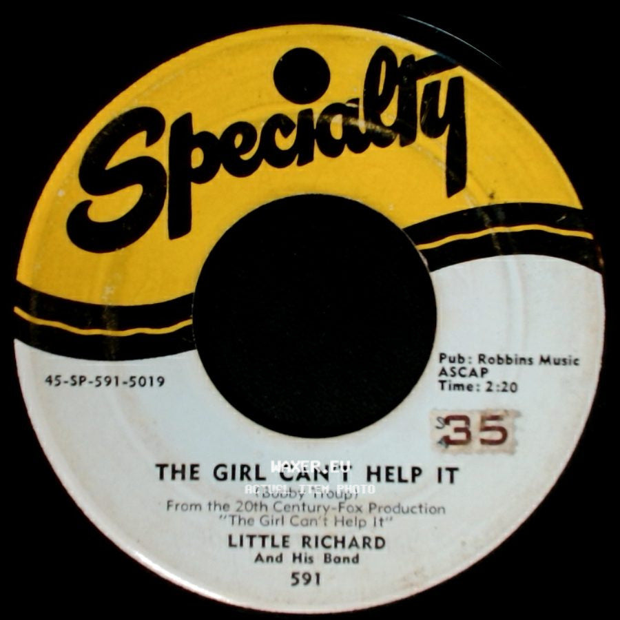 Little Richard And His Band - All Around The World / The Girl Can't Help It side B