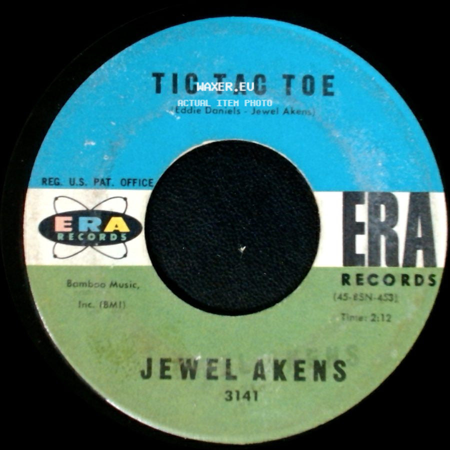 Jewel Akens - The Birds And The Bees / Tic Tac Toe side B