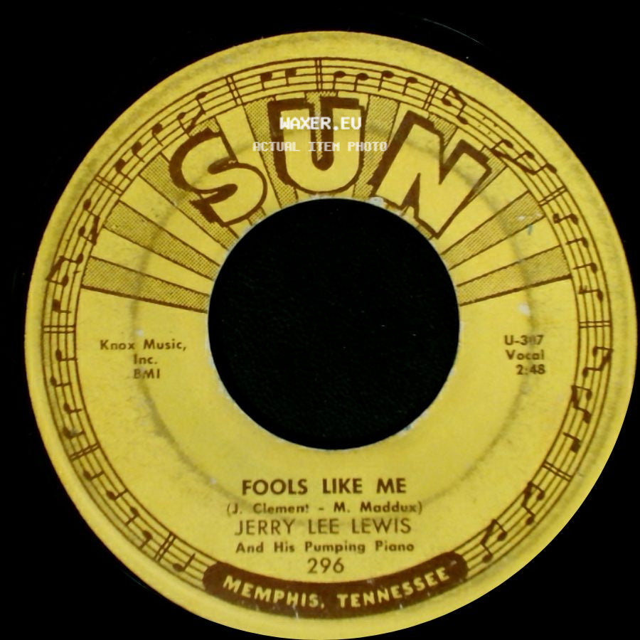 Jerry Lee Lewis - Fools Like Me / High School Confidential side A