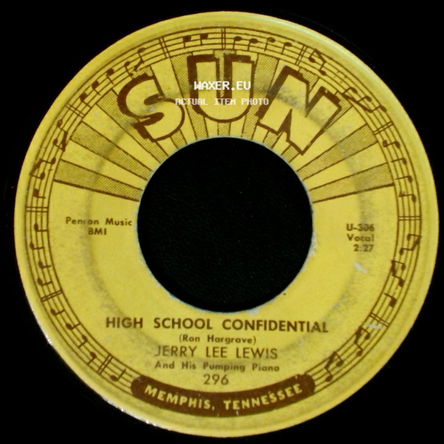 Jerry Lee Lewis - Fools Like Me / High School Confidential side B