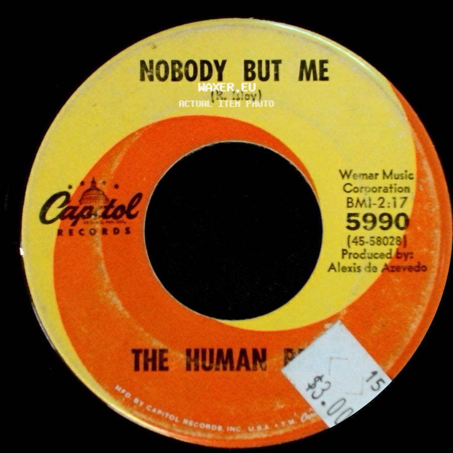 The Human Beinz - Nobody But Me / Sueno side A