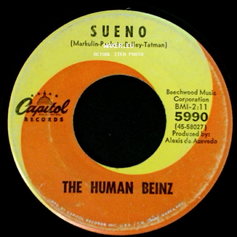 The Human Beinz - Nobody But Me / Sueno side B