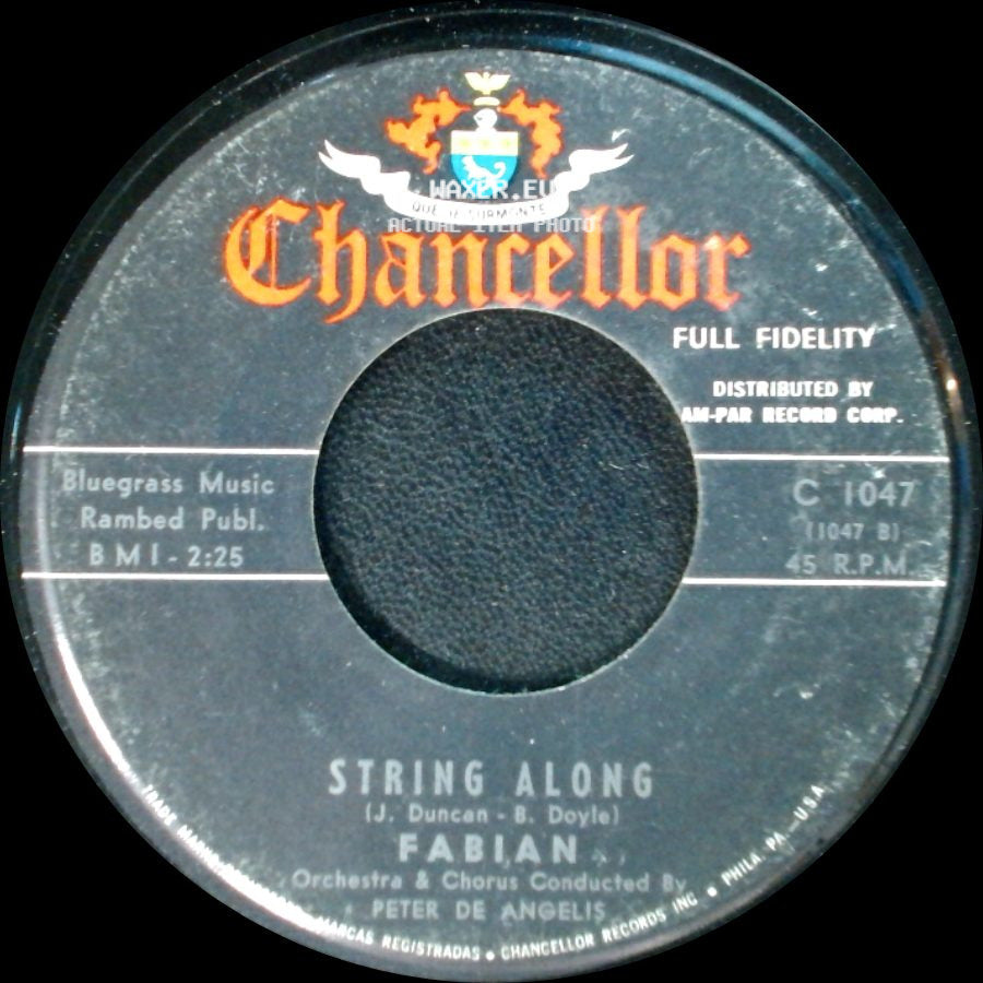 Fabian - About This Thing Called Love / String Along side B