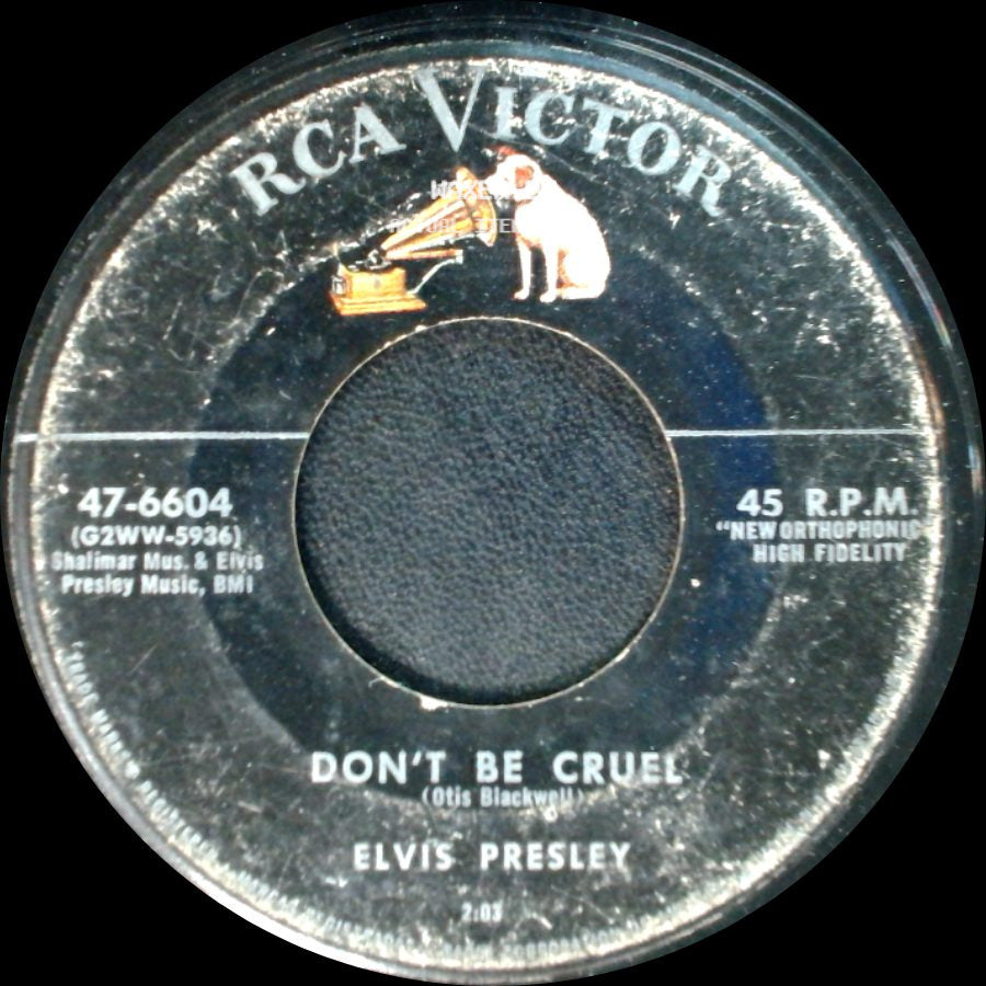 Elvis Presley - Don't Be Cruel / Hound Dog side A