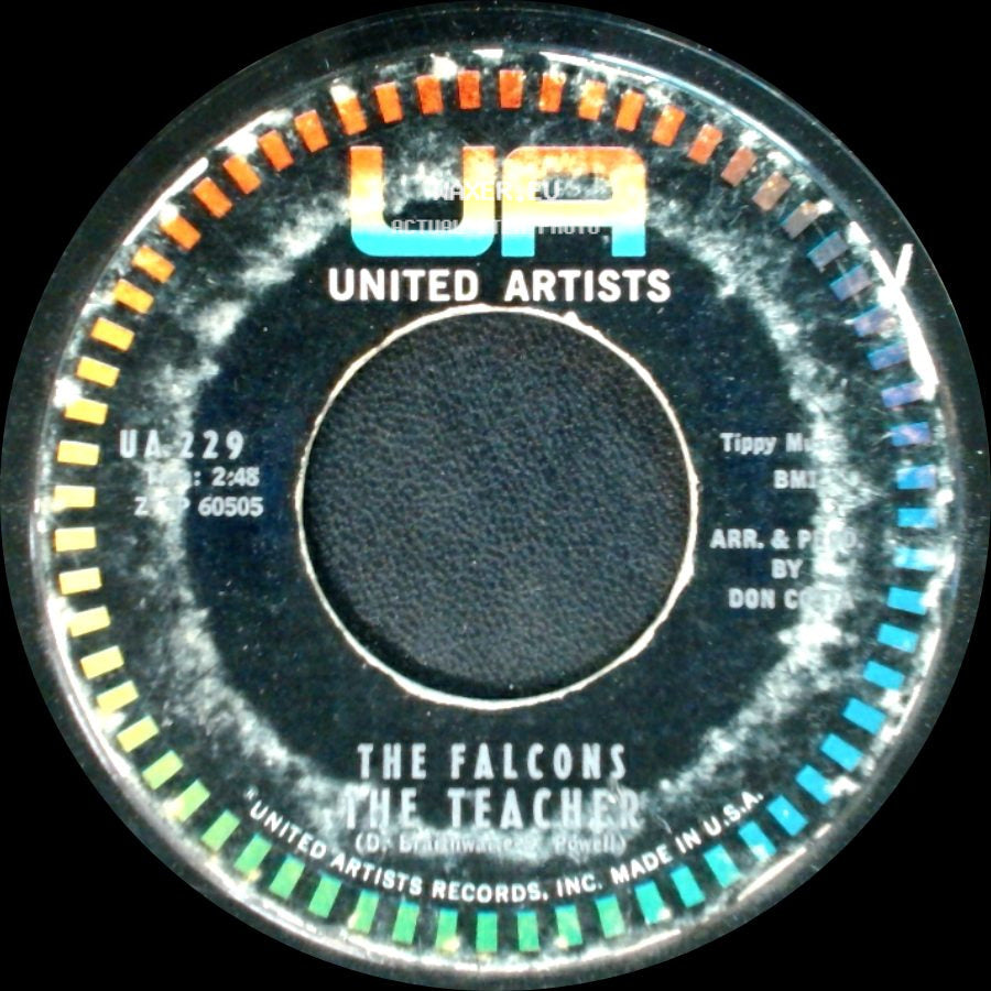 The Falcons - Waiting For You / The Teacher side B