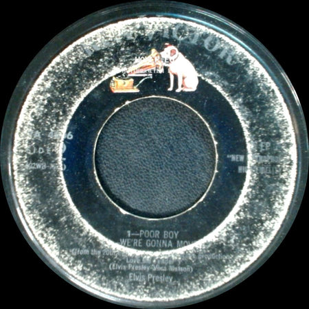 Elvis Presley - Love Me Tender / Poor Boy / We're Gonna Move side B
