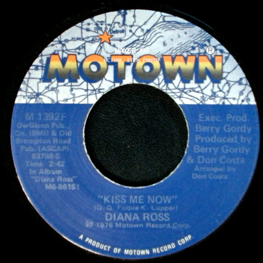 Diana Ross - Love Hangover / Kiss Me Now side B