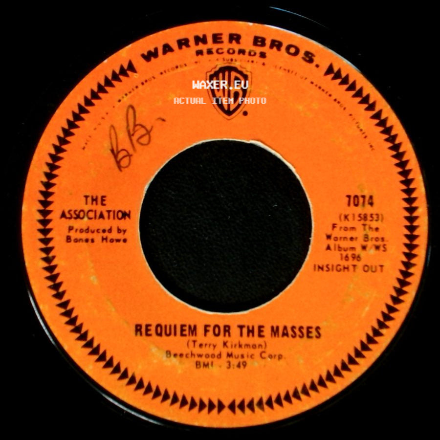 The Association - Requiem For The Masses / Never My Love side A