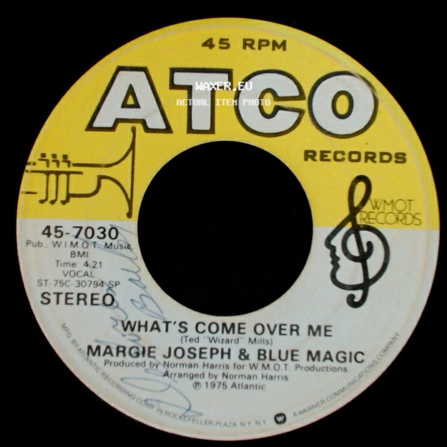 Margie Joseph & Blue Magic - What's Come Over Me / You & Me (Got A Good Thing Going) side A