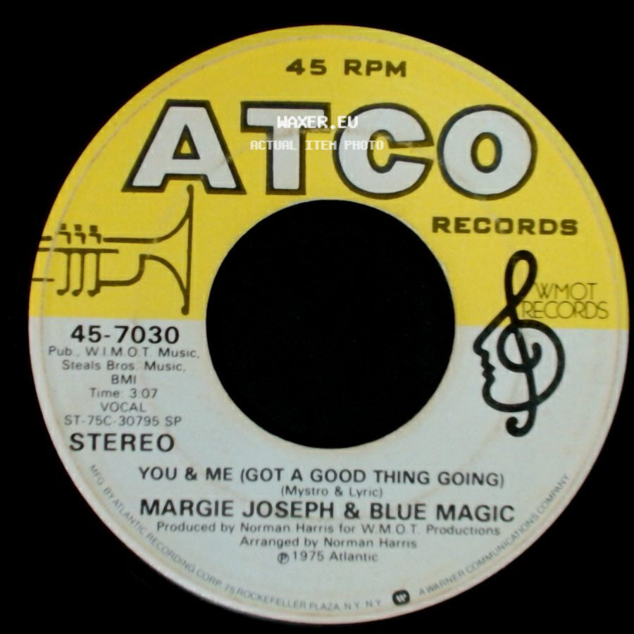 Margie Joseph & Blue Magic - What's Come Over Me / You & Me (Got A Good Thing Going) side B