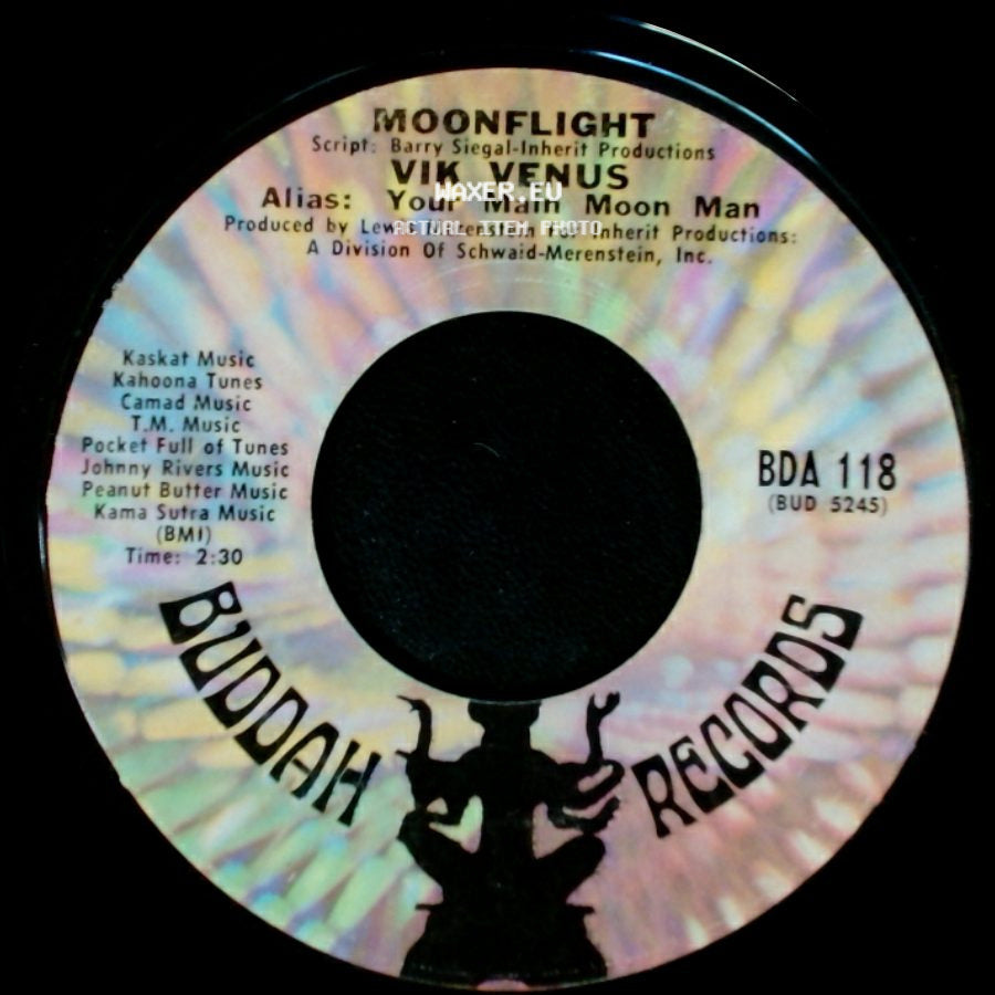 Vik Venus - Your Main Moon Man / Everybody's On Strike (Wannaby Herd) side A