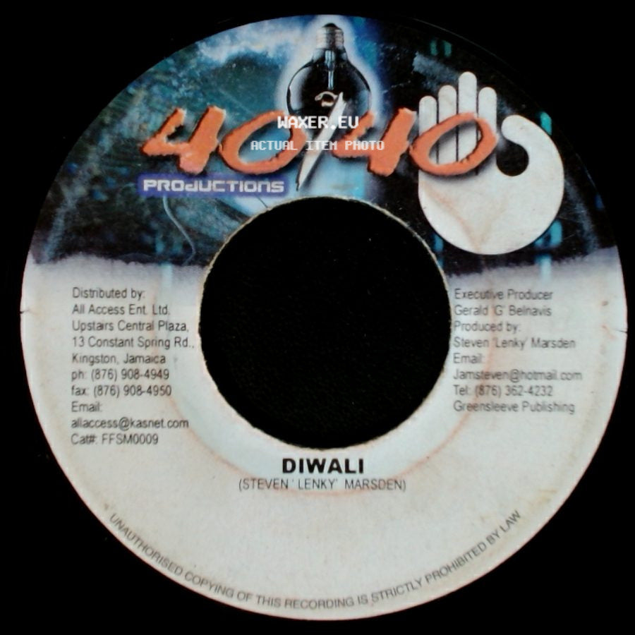 Wayne Marshall - Overcome / Diwali side B