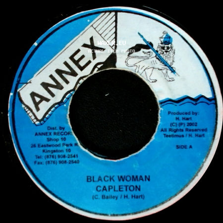 Capleton - Black Woman / Sweat side A
