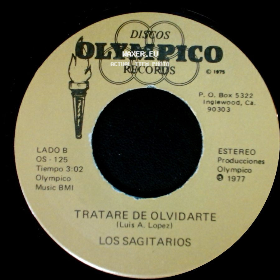 Los Sagitarios - Sueño / Tratare De Olvidarte side B