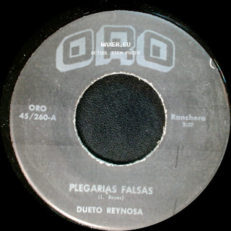 Dueto Reynosa - Plegarias Falsas / Jose Silva Sanchez side A