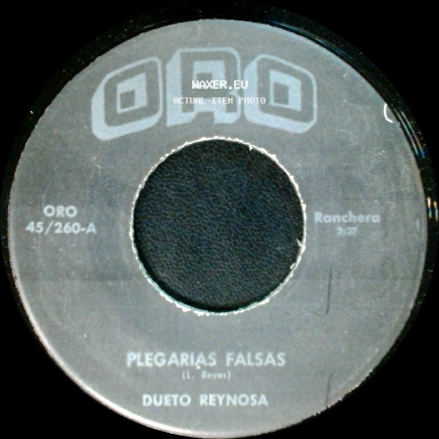 Dueto Reynosa - Jose Silva Sanchez / Plegarias Falsas side B