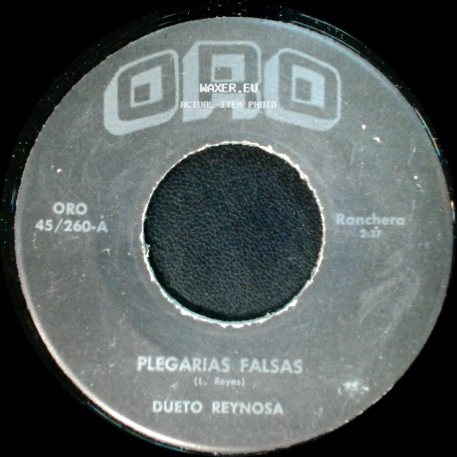 Dueto Reynosa - Plegarias Falsas / Jose Silva Sanchez side A