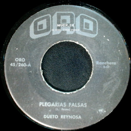 Dueto Reynosa - Plegarias Falsas / Jose Silva Sanchez side A