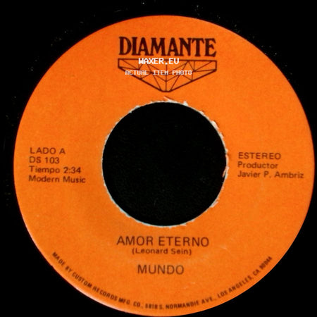Mundo - Amor Eterno / El Pajarito side A
