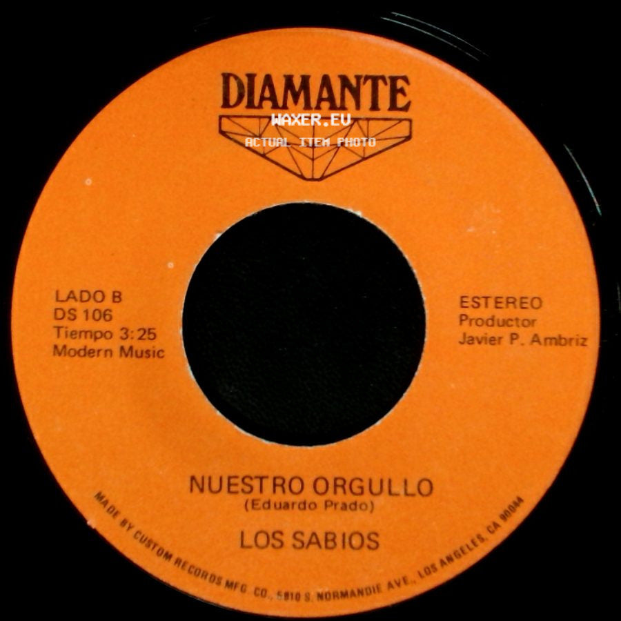 Los Sabios - Mi Pueblito / Nuestro Orgullo side B