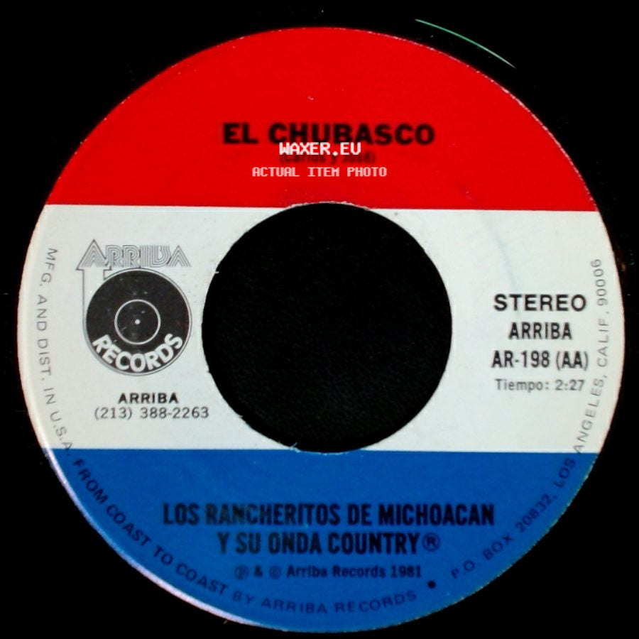 Los Rancheritos De Michoacan Y Su Onda Country - Piquetes De Hormiga / El Chubasco side B