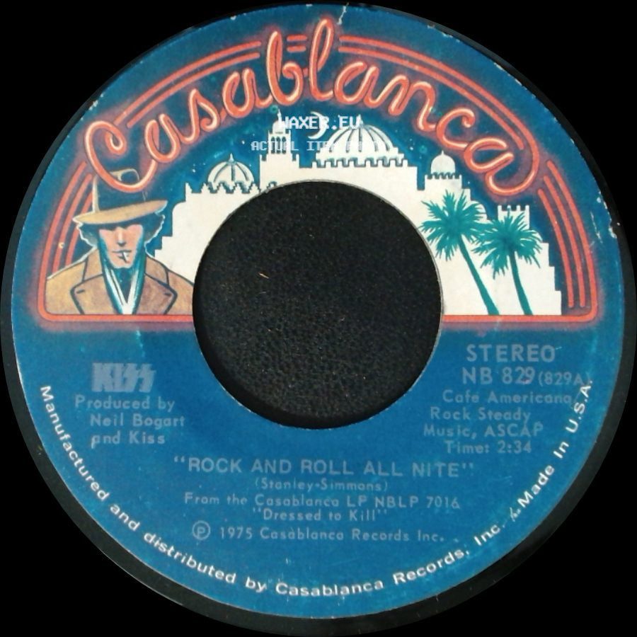 Kiss - Rock And Roll All Nite / Getaway side A
