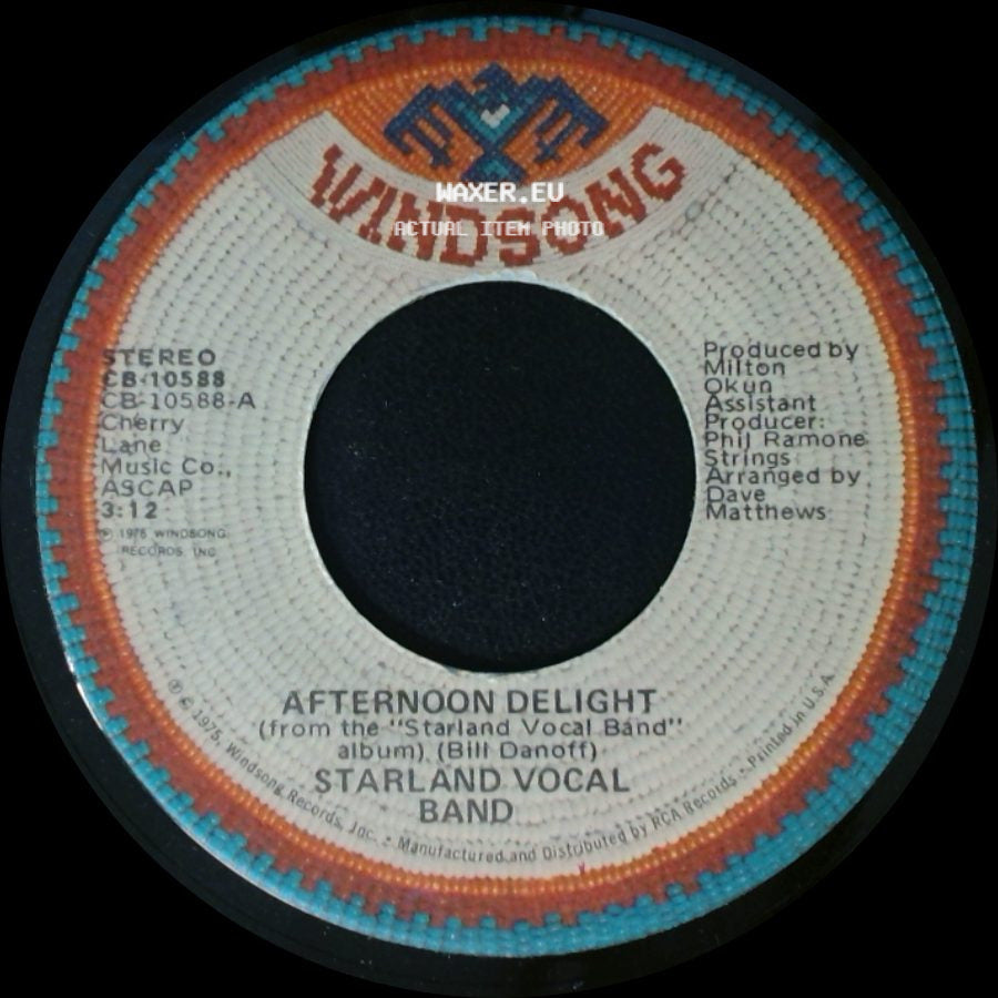 Starland Vocal Band - Afternoon Delight / Starland side A