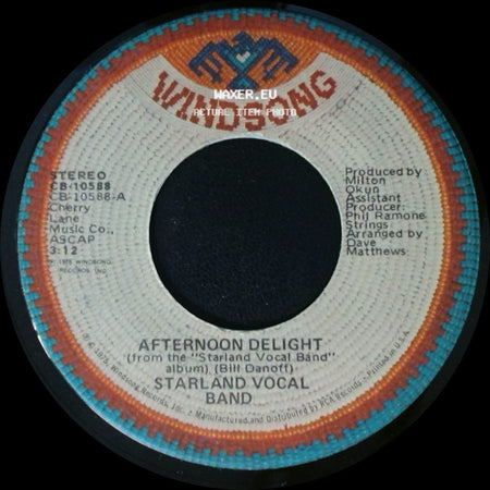 Starland Vocal Band - Afternoon Delight / Starland side A