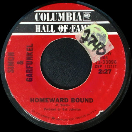 Simon & Garfunkel - Homeward Bound / The Sounds Of Silence side A