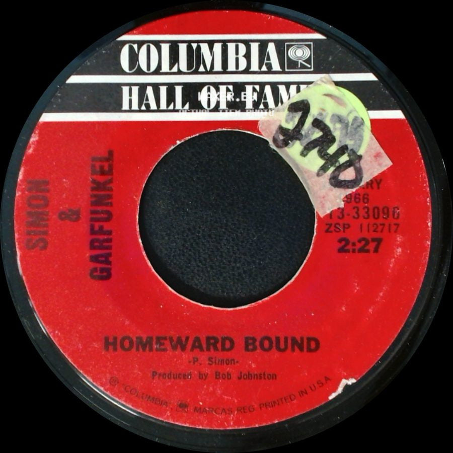 Simon & Garfunkel - Homeward Bound / The Sounds Of Silence side A