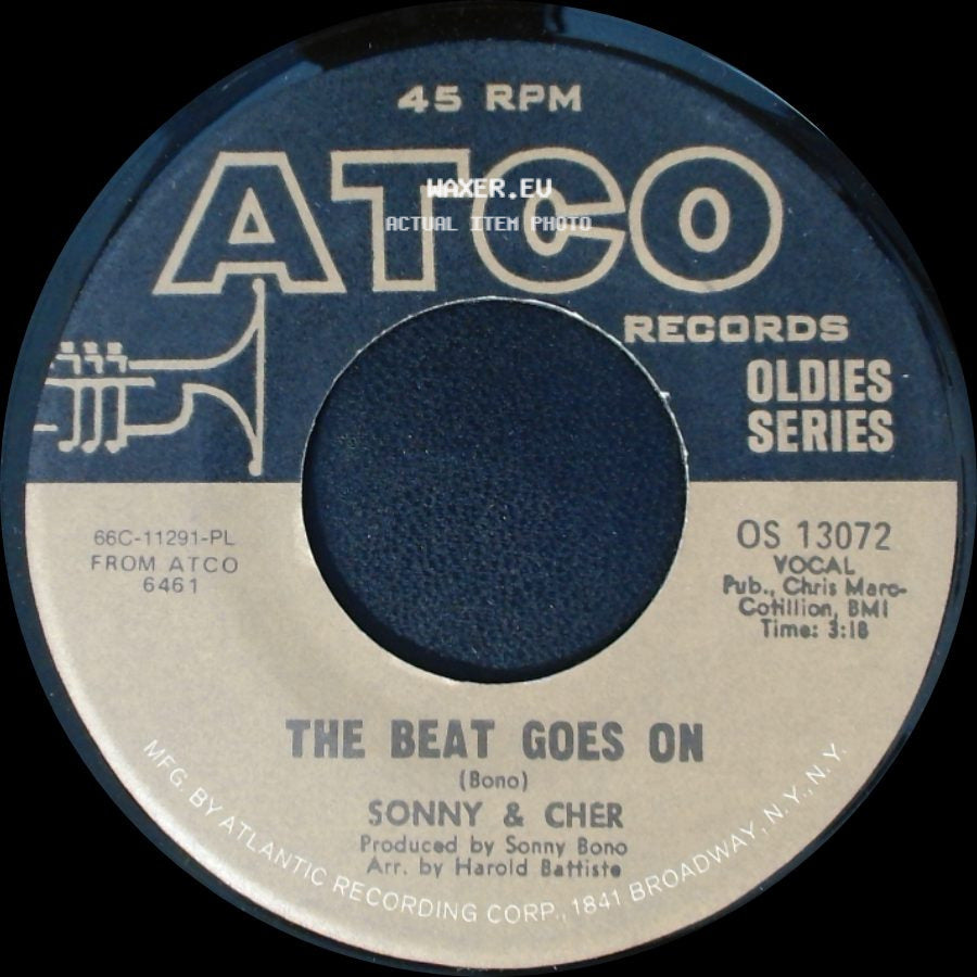 Sonny & Cher - What Now My Love / The Beat Goes On side B