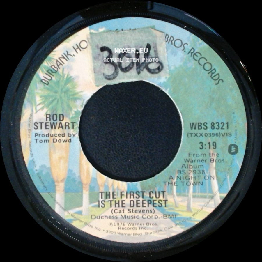 Rod Stewart - The Ball Trap / The First Cut Is The Deepest side B