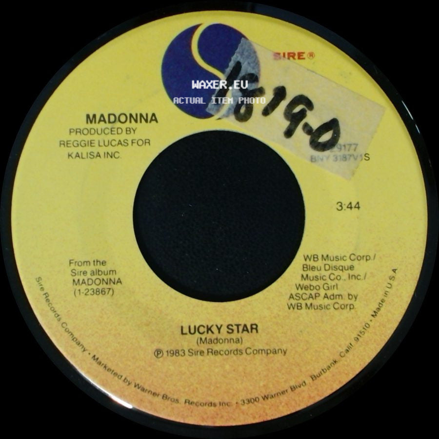 Madonna - I Know It / Lucky Star side B