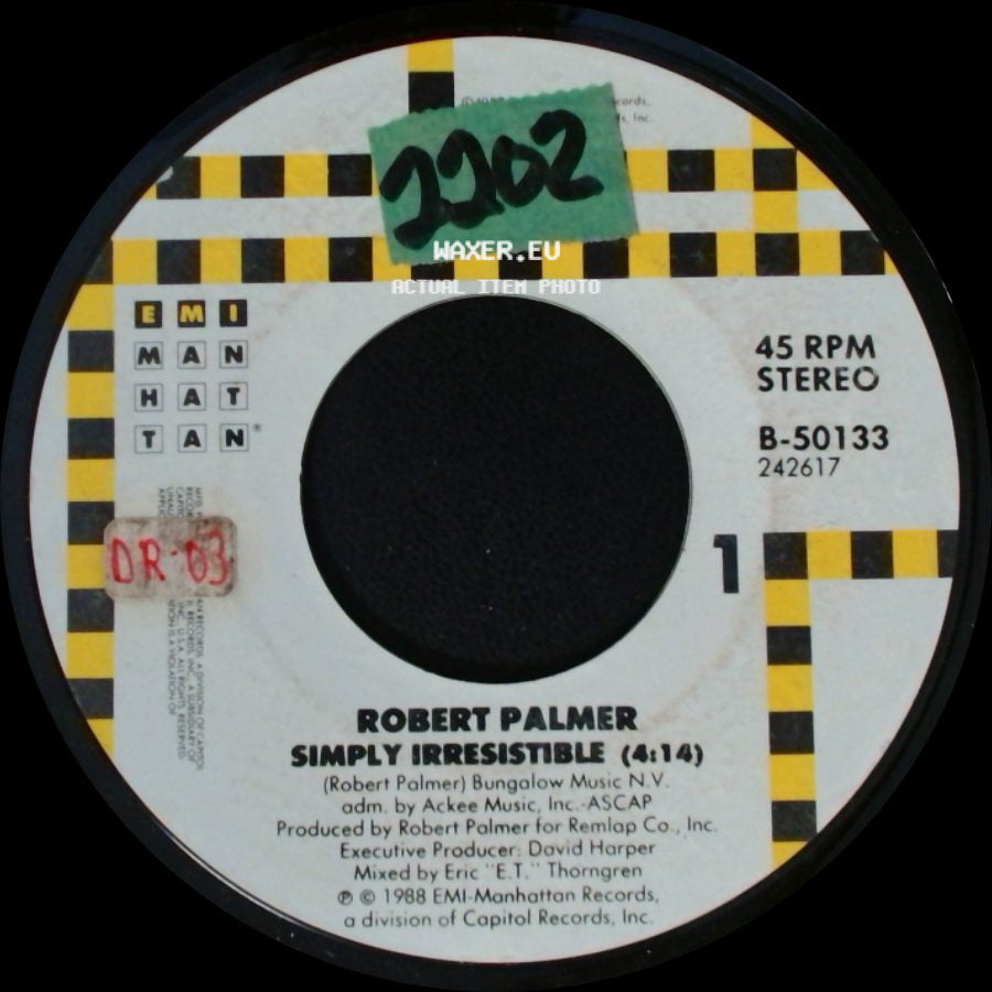 Robert Palmer - Simply Irresistible / Nova side A