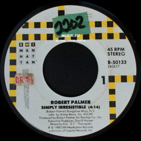 Robert Palmer - Simply Irresistible / Nova side A