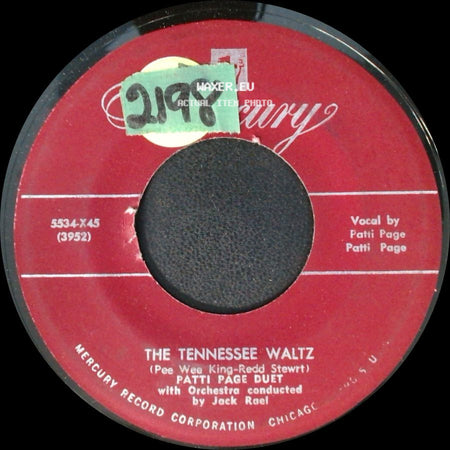 Patti Page Duet / Patti Page - The Tennessee Waltz / Long Long Ago side A
