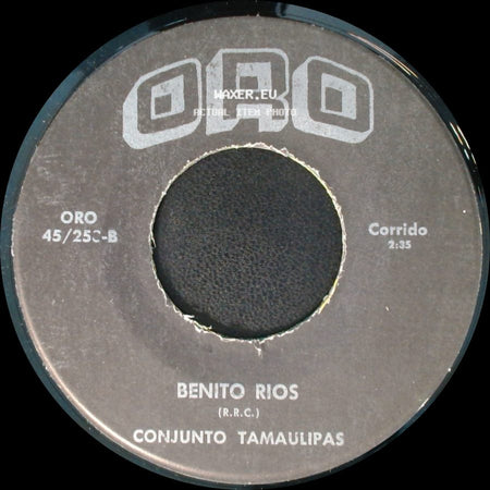 Benito Rios / Conjunto Tamaulipas - Unknown Title A / Mi Pobre Corazon side A