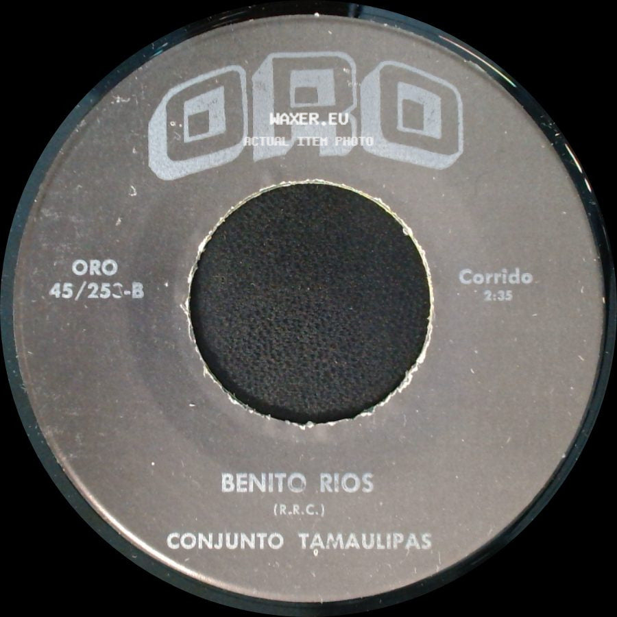Benito Rios / Conjunto Tamaulipas - Corrido / Mi Pobre Corazon side A