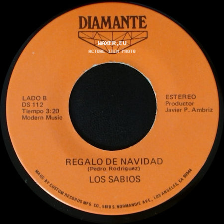 Los Sabios - Mataron A La Paloma / Regalo De Navidad side B