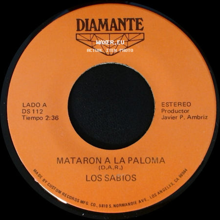 Los Sabios - Mataron A La Paloma / Regalo De Navidad side A