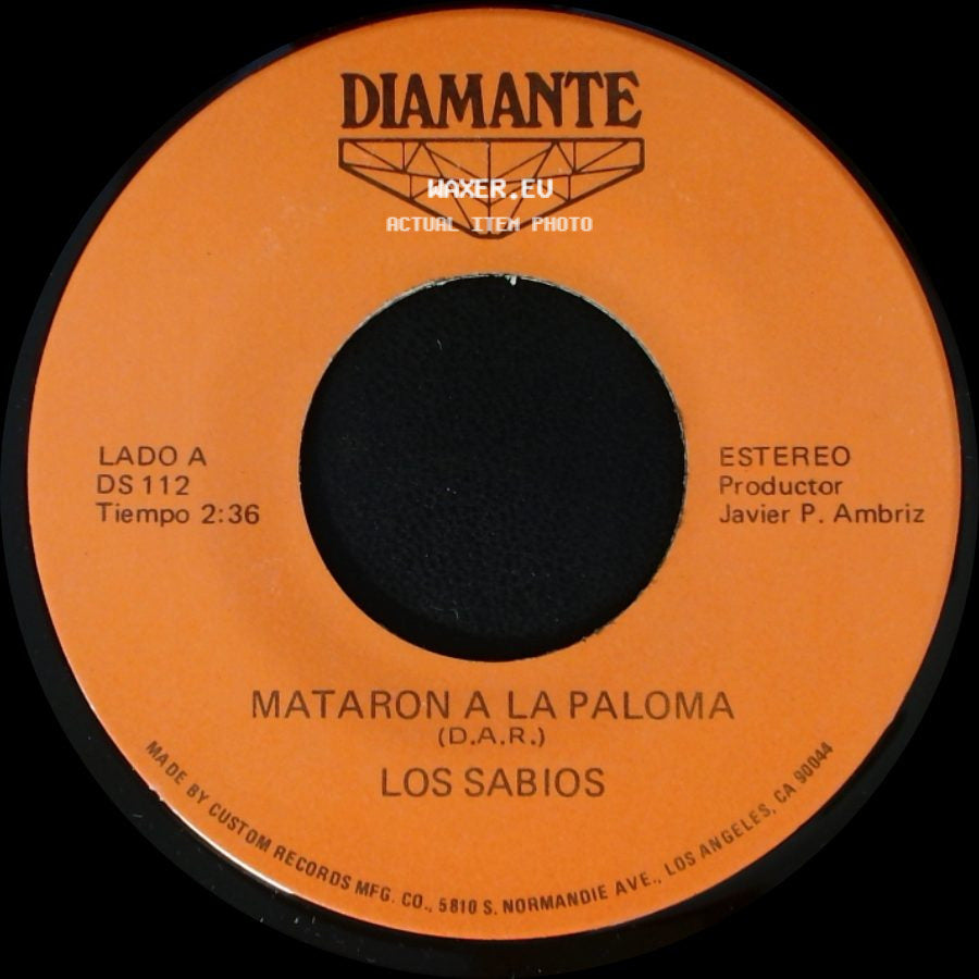 Los Sabios - Mataron A La Paloma / Regalo De Navidad side A