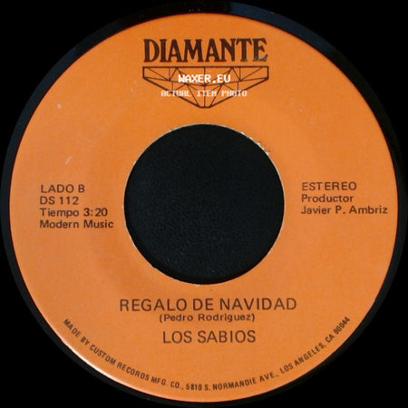 Los Sabios - Mataron A La Paloma / Regalo De Navidad side B