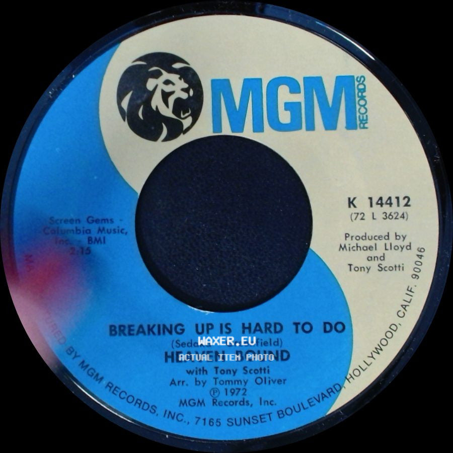 Heaven Bound - Come Run With Me / Heaven Bound / Breaking Up Is Hard To Do side B